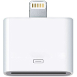 Apple Lightning to 30-Pin Adapter for iPhone 5/ Ipod Touch 5th Generation and iPod nano 7th Generation Mfr P/N MD823ZM/A
