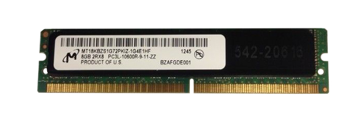 MT18KBZS1G72PKIZ-1G4E1 Micron 8GB PC3-10600 DDR3-1333MHz ECC Registered CL9 244-Pin Mini-DIMM Ultra Low Profile (ULP) Dual Rank Memory Module
