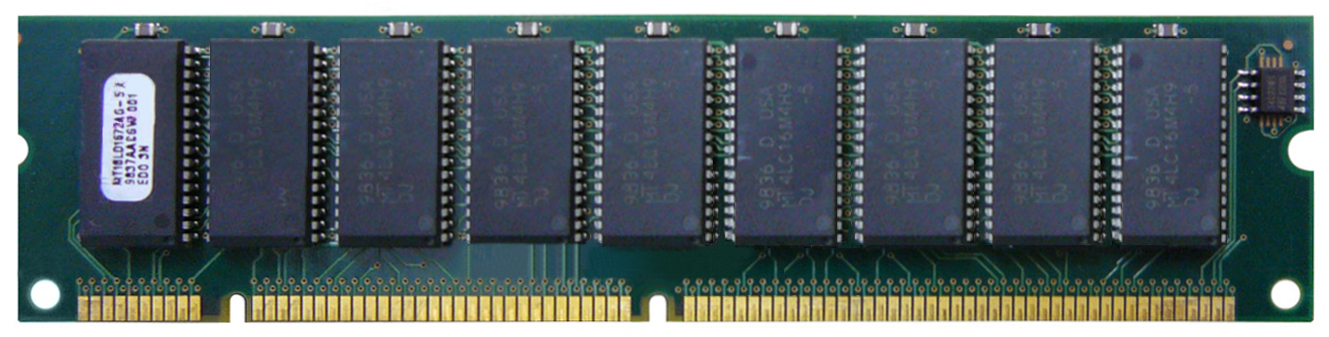 M4L-DM16X72-60EE3U M4L Certified 128MB EDO ECC Unbuffered 168-Pin DIMM