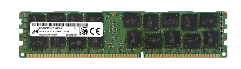 MT36JSF2G72PZ-1G9E1HE Micron 16GB PC3-14900 DDR3-1866MHz ECC Registered CL13 240-Pin DIMM Dual Rank Memory Module