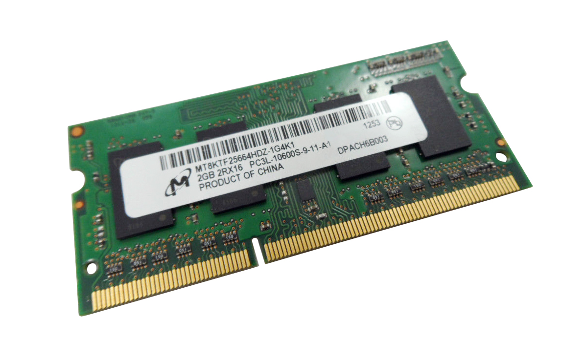 M4L-PC31333ND3D89SL-2G M4L Certified 2GB 1333MHz DDR3 PC3-10600 Non-ECC CL9 204-Pin Dual Rank x8 1.35V Low Voltage SoDimm