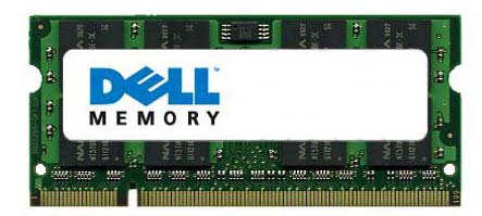 N262N Dell 2GB PC2-6400 DDR2-800MHz non-ECC Unbuffered CL6 200-Pin SoDimm Dual Rank Memory Module