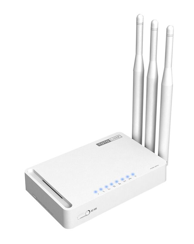 N302R+ Toto Link 300M AP/Router (1WAN +4LAN 100Mbps Switch) with 3pcs fixed 5dBi Antennas (Refurbished)