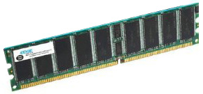 PC2100 Edge Memory 512MB DDR-266MHz ECC Unbuffered CL2.5 184-Pin DIMM Memory Module