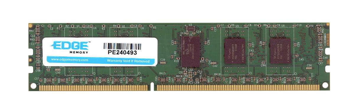 PE240493 Edge Memory 4GB PC3-12800 DDR3-1600MHz ECC Registered CL11 240-Pin DIMM 1.35V Low Voltage Memory Module