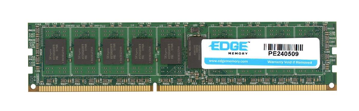 PE240509 Edge Memory 8GB PC3-12800 DDR3-1600MHz ECC Registered CL11 240-Pin DIMM 1.35V Low Voltage Memory Module