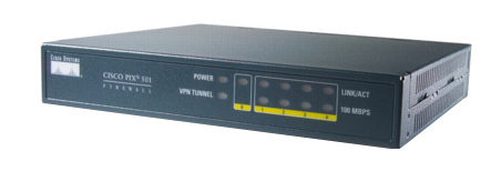 PIX-501-50BUNK9-RF Cisco PIX 501-50 3DES Security Appliance Bundle Chassis 50 Users (Refurbished)