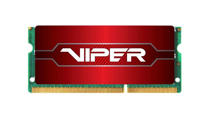 PV416G266C8S Patriot Viper 16GB PC4-21300 DDR4-2666MHz non-ECC Unbuffered CL18 (18-18-18-43) 260-Pin SoDimm Memory Module 
