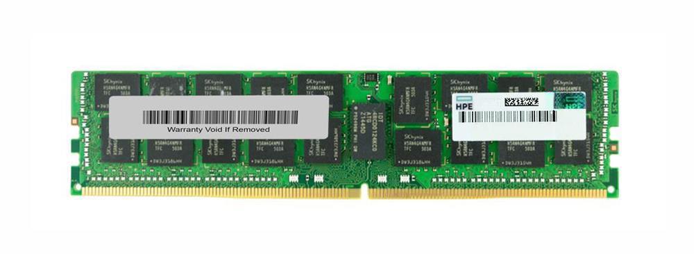 Q2D33A HPE 64GB PC4-21300 DDR4-2666MHz ECC Registered CL19 288-Pin Load Reduced DIMM 1.2V Quad Rank Memory Module