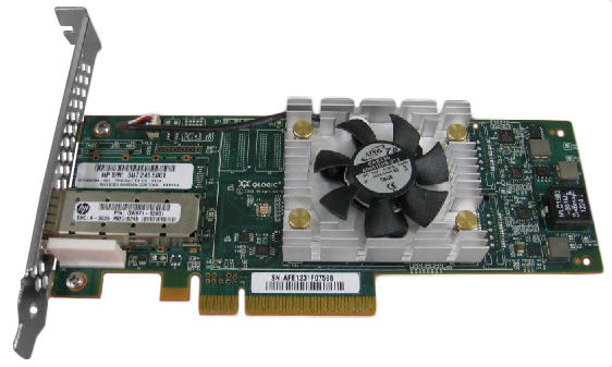 QW971A HP StoreFabric SN1000Q Single Port Fibre Channel 16Gbps PCI Express HBA Controller Card