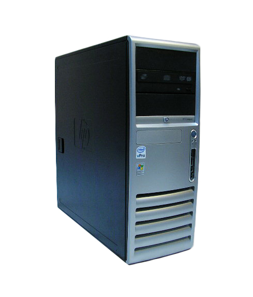 RV927UP HP Business Desktop DC7700 Intel Core 2 Duo E6300 / 1.86GHz RAM 1GB HD 1X160GB Hard Drive DVD/RW Gigabit (Refurbished)