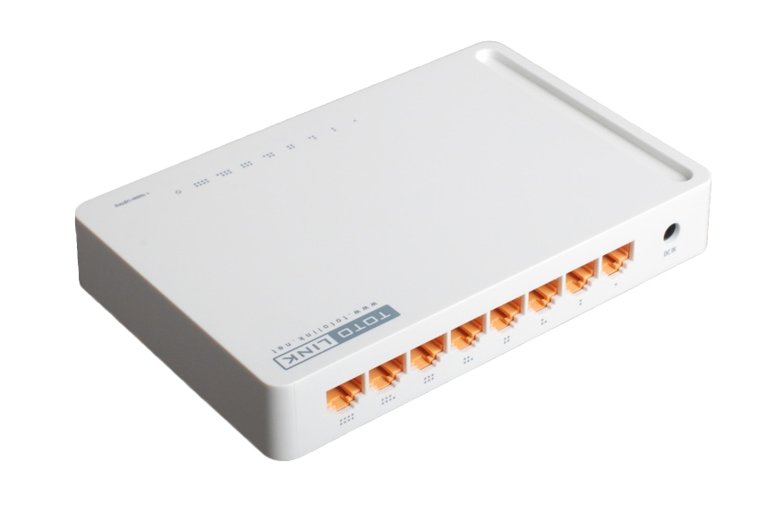 S505G Toto Link 5-Port unmanagement Gigabit Switch 5x 10/100/1000M RJ45 Ports (Refurbished)