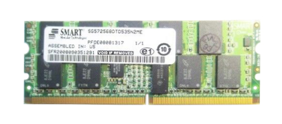 SG572568DTD535N2ME Smart Modular 2GB PC2-5300 DDR2-667MHz ECC Registered 244-Pin Mini-DIMM Memory Module