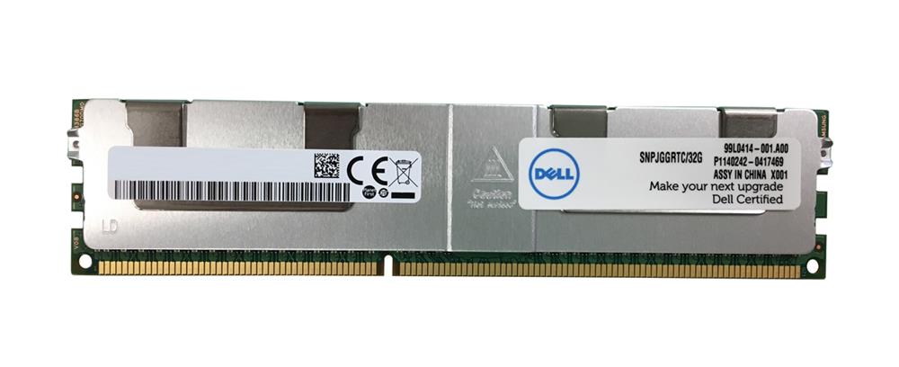 SNPJGGRTC/32G Dell 32GB PC3-14900 DDR3-1866MHz ECC Registered CL13 240-Pin Load Reduced DIMM Quad Rank Memory Module