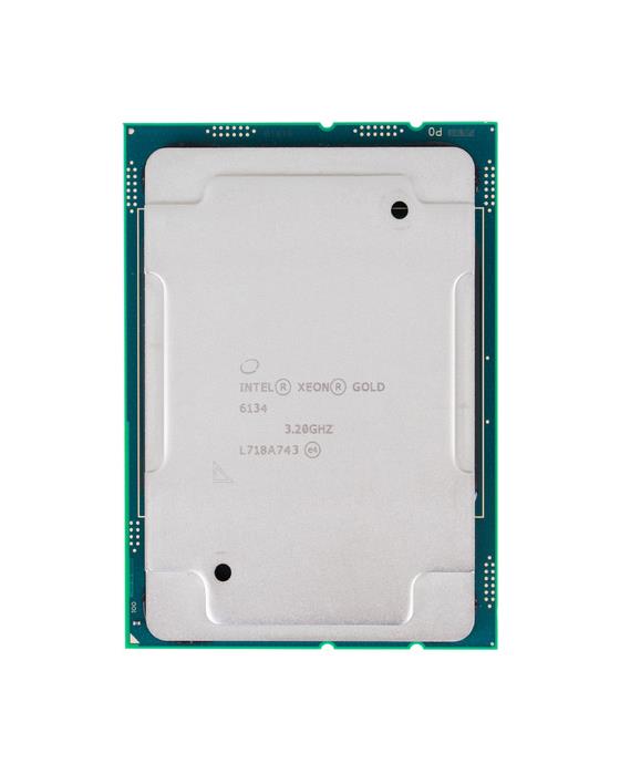 SR3AR Intel Xeon Gold 6134 8-Core 3.20GHz 10.40GT/s UPI 24.75MB L3 Cache Socket LGA3647 Processor