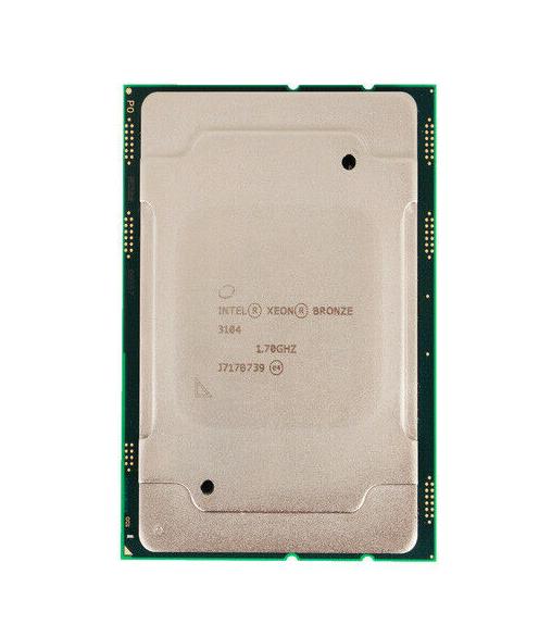 SR3GM Intel Xeon Bronze 3104 6-Core 1.70GHz 9.60GT/s UPI 8.25MB L3 Cache Socket LGA3647 Processor