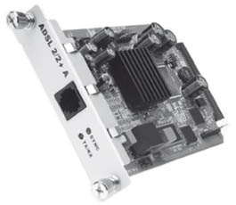 SRX-MP-1ADSL2-A Juniper 1-Port ADSL2+ Mini-PIM Interface Module for SRX210 Services Gateway (Refurbished)