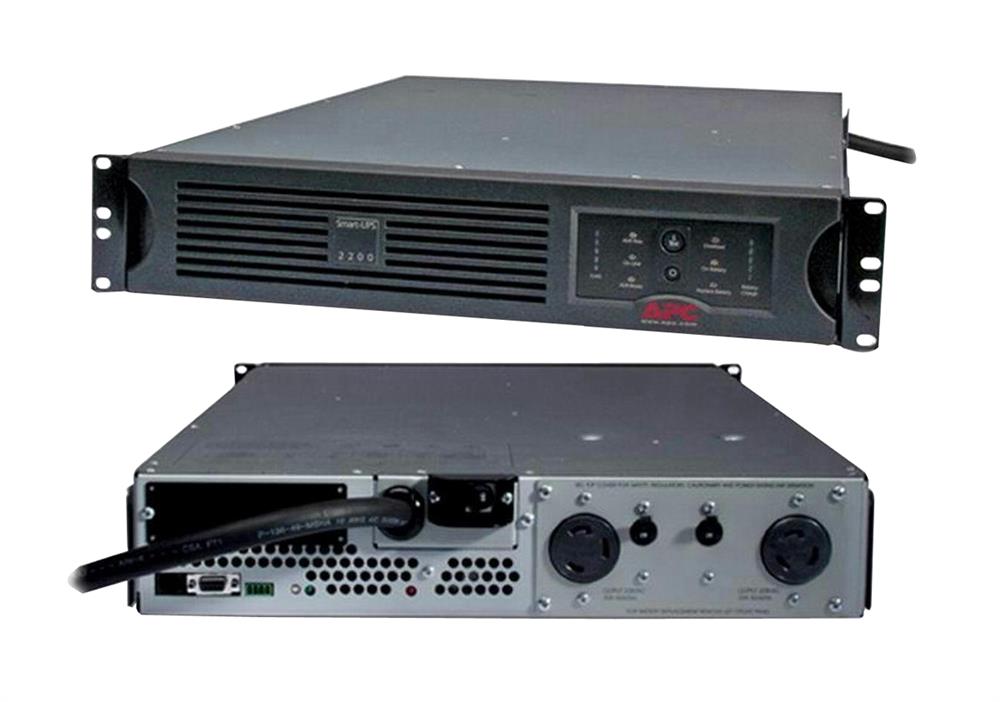 SUA3000RMT2U APC Smart-UPS 3000VA 2700-Watts 3 Minute Full Load 1 x NEMA L6-20R, 1 x NEMA L6-30R Outlets (Refurbished)