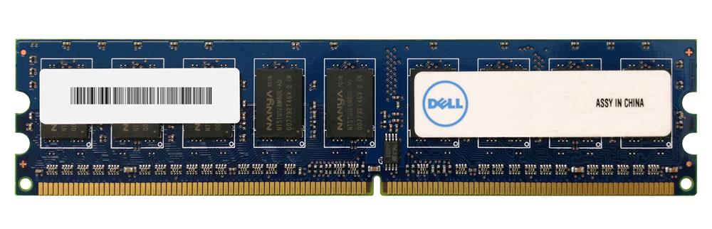 T8691 Dell 512MB PC2-3200 DDR2-400MHz ECC Unbuffered CL3 240-Pin DIMM Memory Module