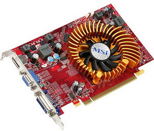 V160-007R MSI Radeon HD 4650 1GB GDDR2 PCI Express 2.0 x16 Video Graphics Card