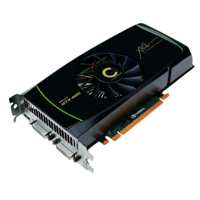 VCGGTX4601XPB-CO PNY Nvidia GeForce GTX 460 1GB GDDR5 256-Bit Mini HDMI / Dual DVI PCI-Express 2.0 x16 Video Graphics Card