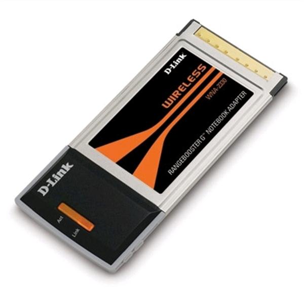WNA-2330 D-Link RangeBooster G Notebook Adapter CardBus 108Mbps IEEE 802.11b/g