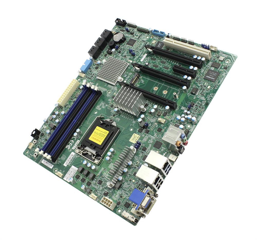 X11SAT-O SuperMicro Socket H4 LGA 1151 Xeon E3-1200 v5 / v6 Intel C236 Chipset DDR4 4 x DIMM 6 x SATA 6Gbps ATX Server Motherboard (Refurbished)