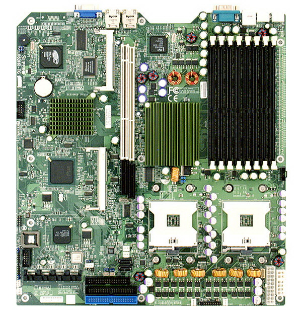 X6DHR-TG-B SuperMicro X6DHR-TG Dual Socket FC-mPGA4 Intel E7520 Chipset 64-Bit Intel Xeon Processors Support DDR 8x DIMM 2x SATA Extended-ATX Server Motherboard (Refurbished)