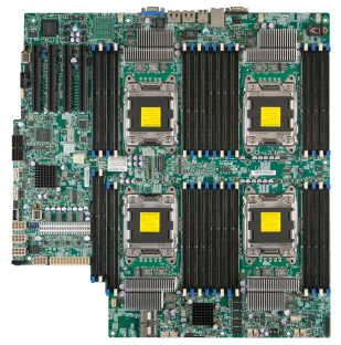 X9QR7-TF SuperMicro Socket LGA 2011 Intel C602 Chipset Intel Xeon Processors Support Server Motherboard (Refurbished)