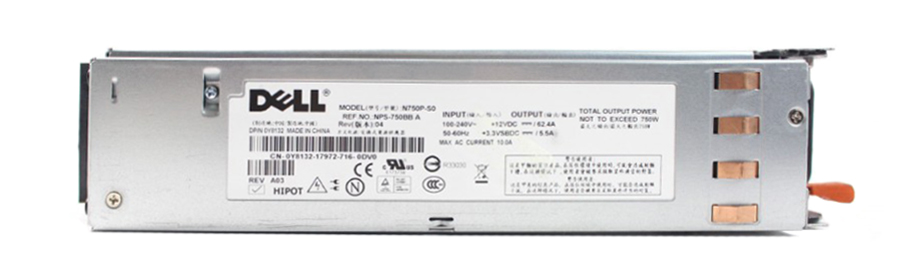 Y8132 Dell 750-Watts Power Supply for PowerEdge 2950