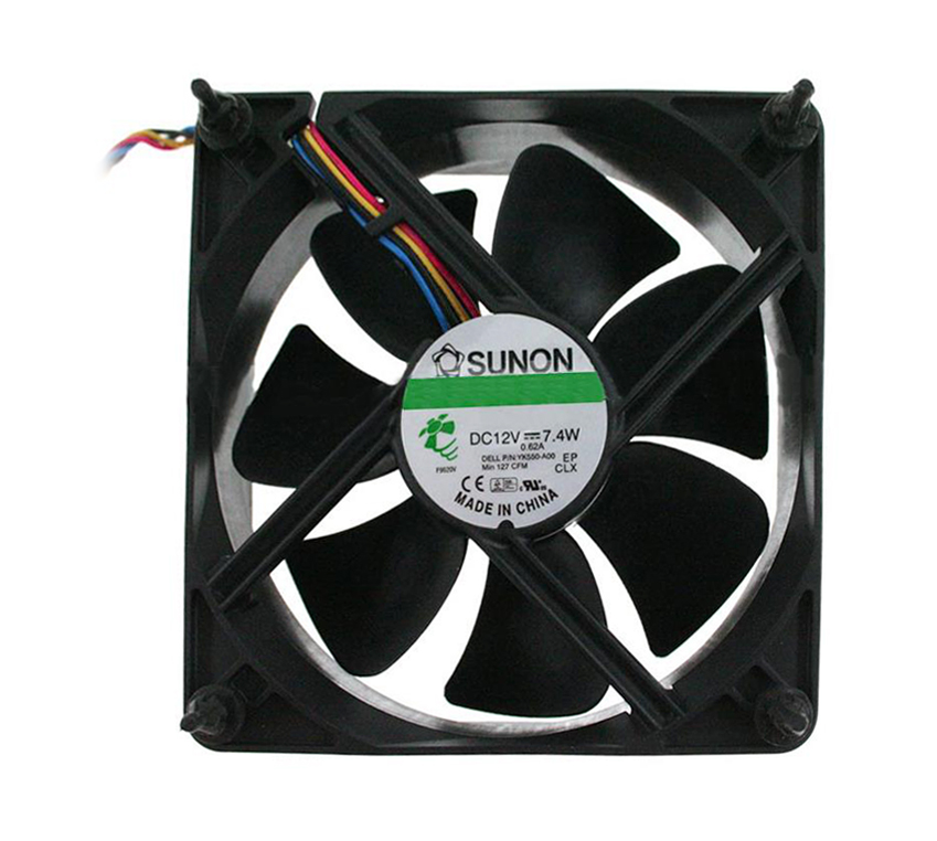 YK550-A00 Dell Cooling Fan for OptiPlex 360MT, 580MT, 745MT, 755MT, 760MT, GX320, GX520, GX620