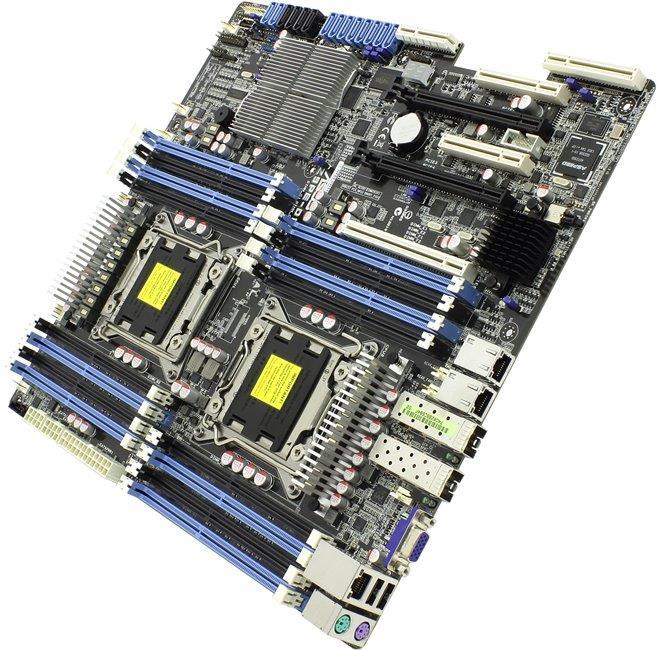 Z9PE-D16-10G/DUAL Asus Dual Socket LGA 2011 Intel C602-A PCH Chipset Xeon E5-2600 / E5-2600 v2 Processor Support Extended ATX Motherboard (Refurbished)