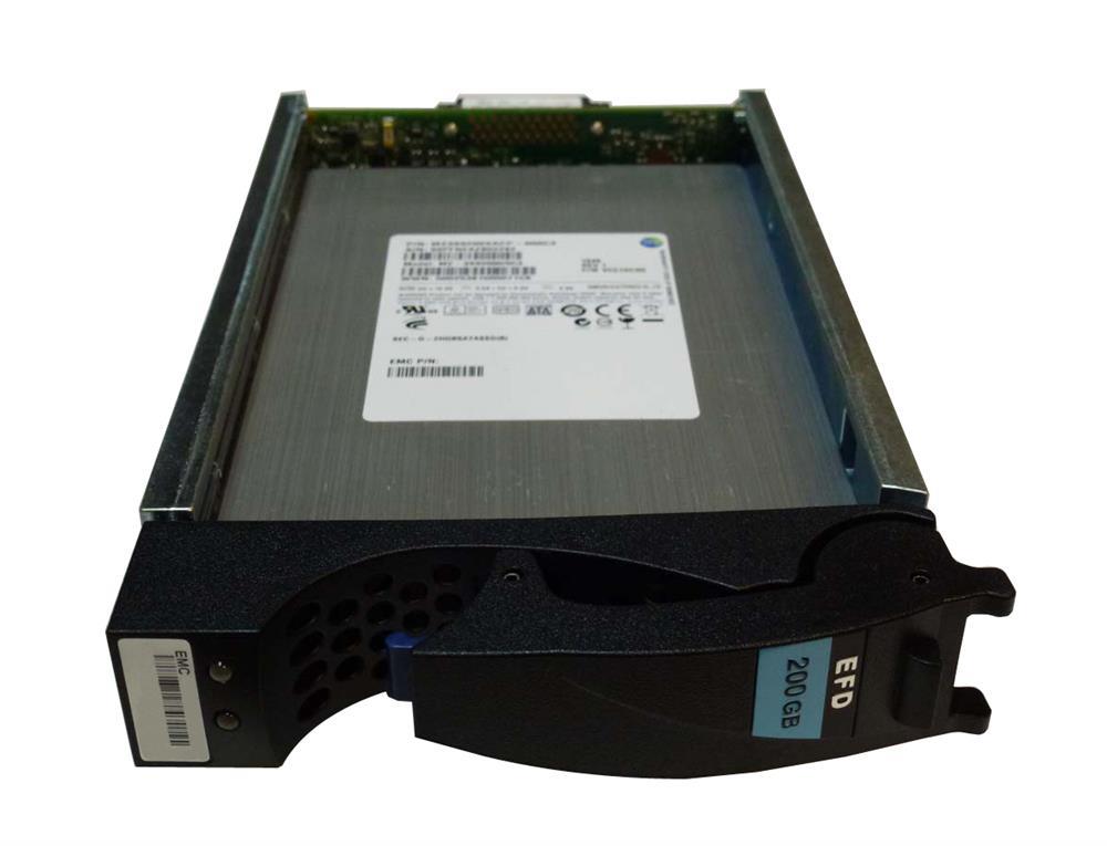005-053302 EMC 200GB SAS 6Gbps EFD 3.5-inch Internal Solid State Drive (SSD) for VNXe 3200 Series Storage Systems
