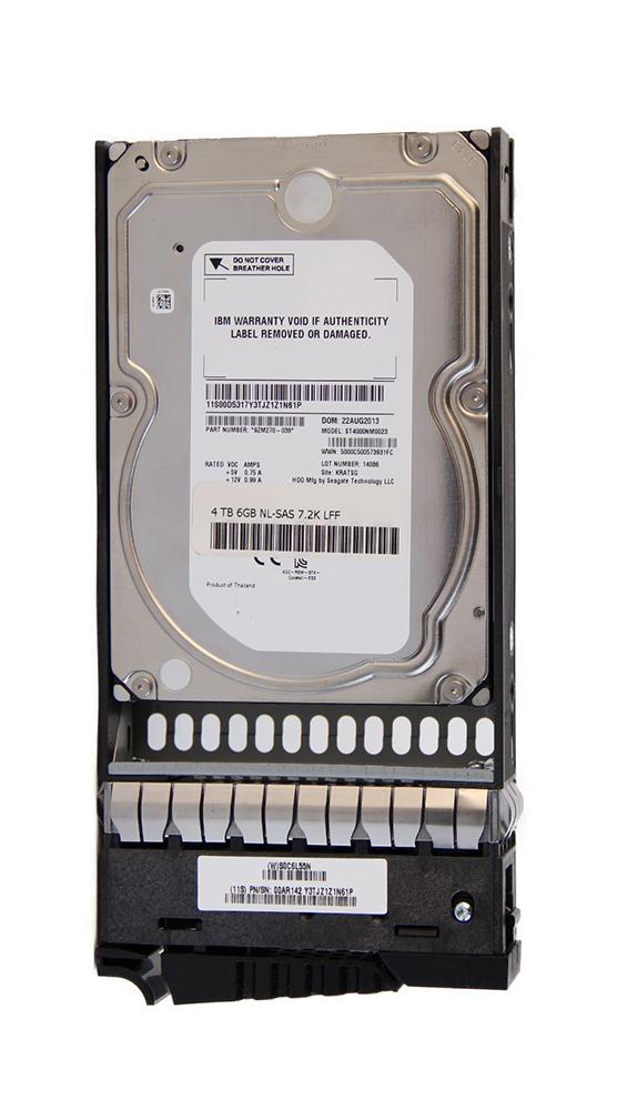 00AR142 IBM 4TB 7200RPM SAS 6Gbps Nearline 128MB Cache 3.5-inch Internal Hard Drive for Storwize V7000 Gen1