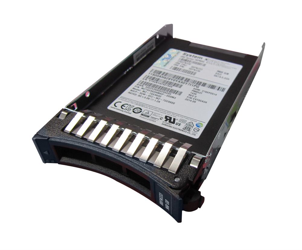 00FN333 IBM 960GB MLC SATA 6Gbps Hot Swap 2.5-inch Internal Solid State Drive (SSD)