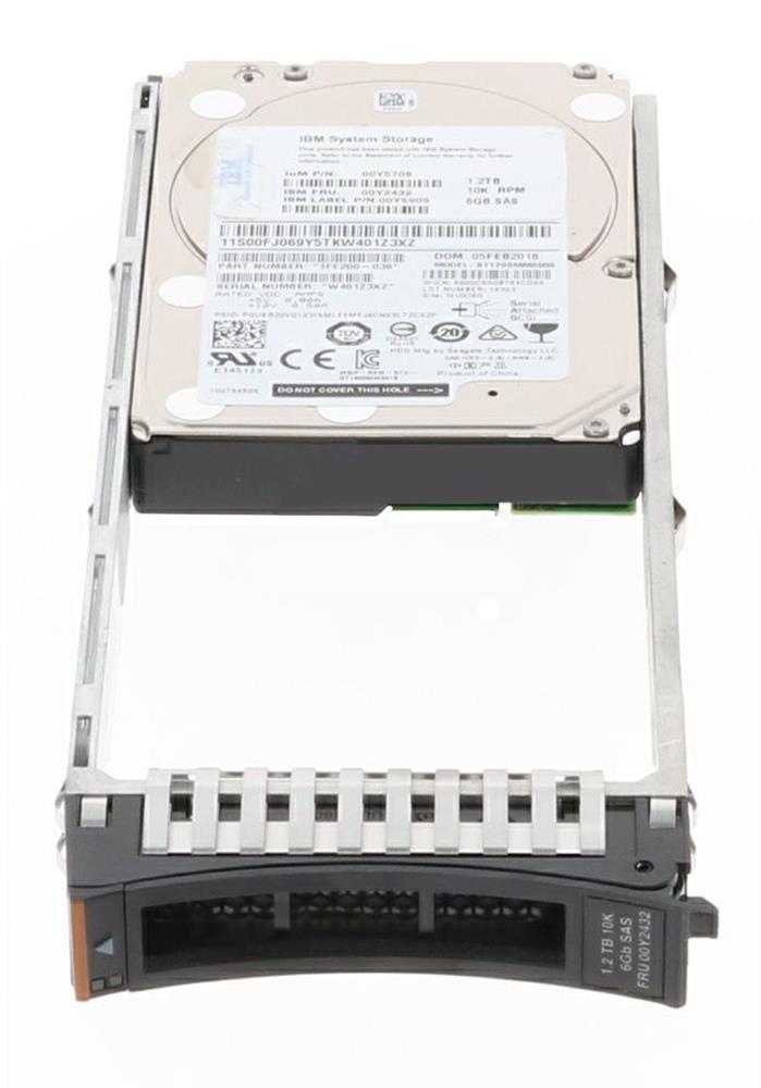00Y2432 IBM 1.2TB 10000RPM SAS 6Gbps 2.5-inch Internal Hard Drive