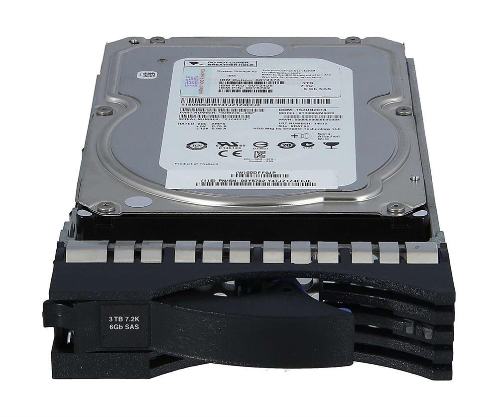 00Y2473-A1 IBM 3TB 7200RPM SAS 6Gbps Nearline 3.5-inch Internal Hard Drive