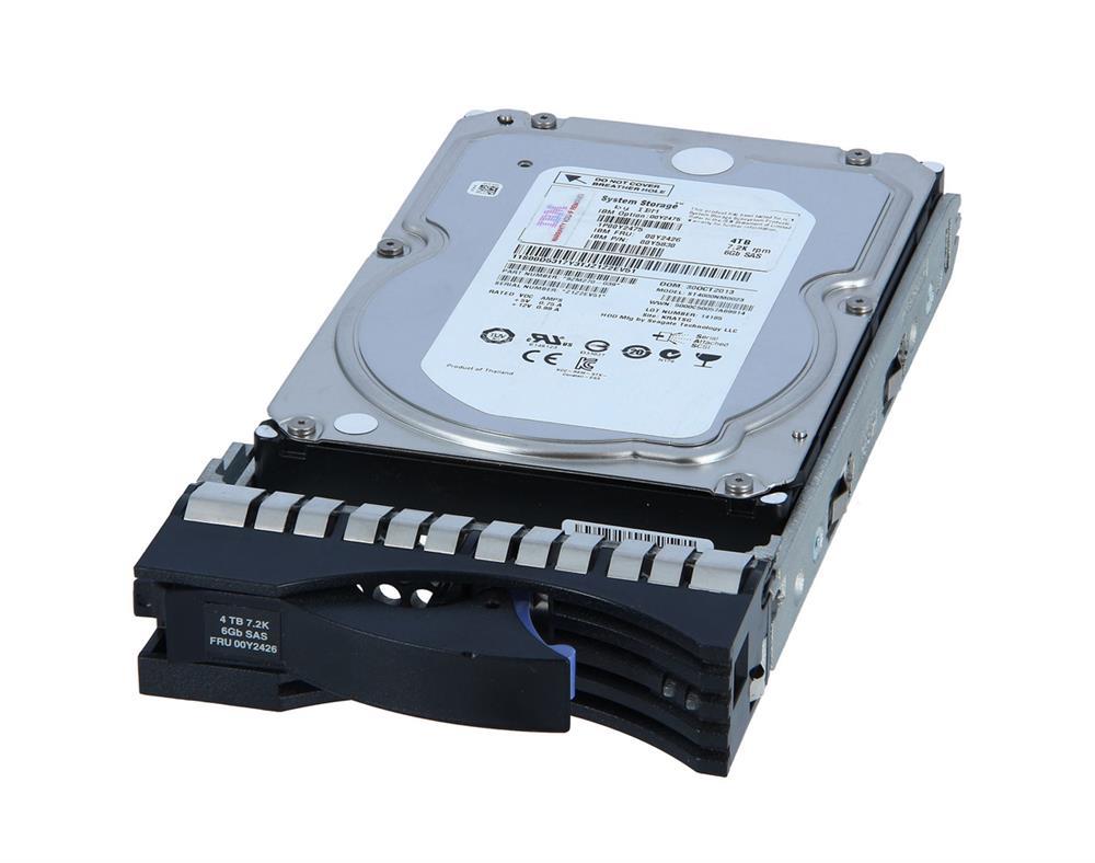00Y2475-01 IBM 4TB 7200RPM SAS 6Gbps Nearline Hot Swap 3.5-inch Internal Hard Drive for Storwize V3700