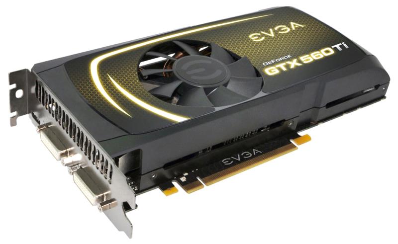 012-P3-1563-L1 EVGA Nvidia GeForce GTX 560 Ti Superclocked 1GB Mini HDMI / DVI PCI-Express Video Graphics Card