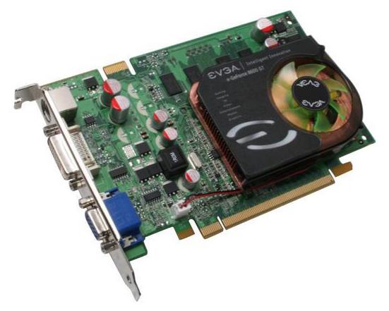 01G-P2-N795-LX EVGA GeForce 8600GT 1GB 128-Bit GDDR2 PCI Express x16 HDCP Ready/ SLI Support Video Graphics Card