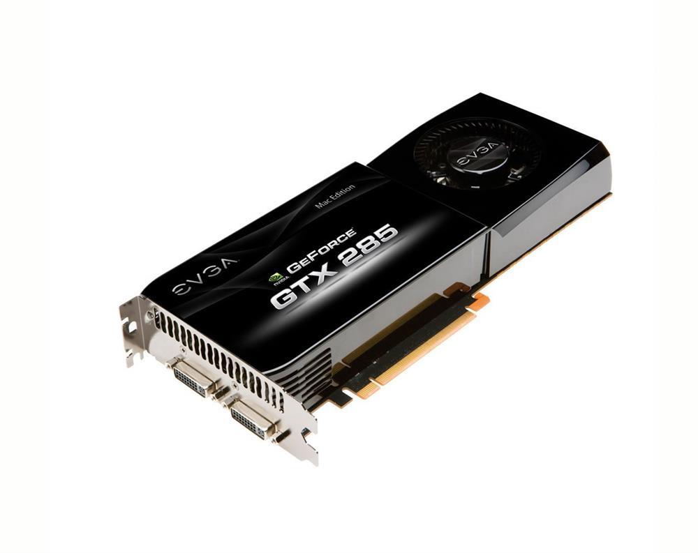 01G-P3-1080-LA EVGA GeForce GTX 285 1GB DDR3 512-Bit PCI-Express 2.0 x16 HDCP Ready SLI Support Video Graphics Card for Mac Pro 2009-2012