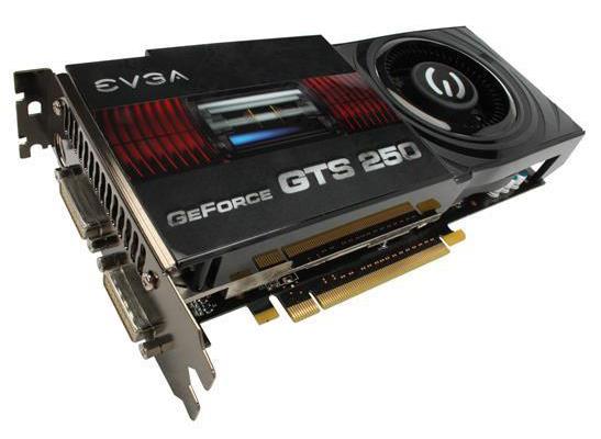 01G-P3-1158-L1 EVGA Nvidia GeForce GTS 250 1GB DDR3 256-Bit Dual DVI / HDTV / S-Video Out PCI-Express 2.0 x16 Video Graphics Card