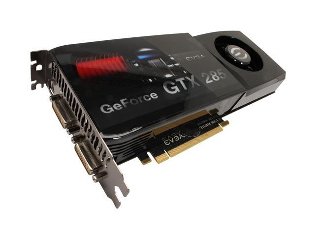 01G-P3-1181 EVGA Nvidia GeForce GTX 285 SuperClocked Edition 1GB GDDR3 512-Bit SLI Supported PCI-Express 2.0 x16 Video Graphics Card