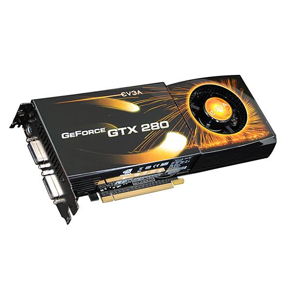 01G-P3-1280-FR EVGA Nvidia GeForce GTX 280 1GB GDDR3 512-Bit PCI-Express 2.0 Video Graphics Card