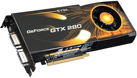 01G-P3-1282-BR EVGA nVidia GeForce GTX 280 Superclocked 1GB DDR3 PCI Express Dual DVI/ HDCP Support Video Graphics Card