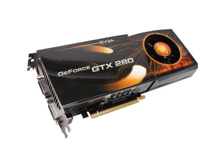 01G-P3-1286-LX EVGA Nvidia GeForce GTX 280 FTW Edition 1GB GDDR3 512-Bit Dual DVI / S-Video Out PCI-Express 2.0 x16 Video Graphics Card
