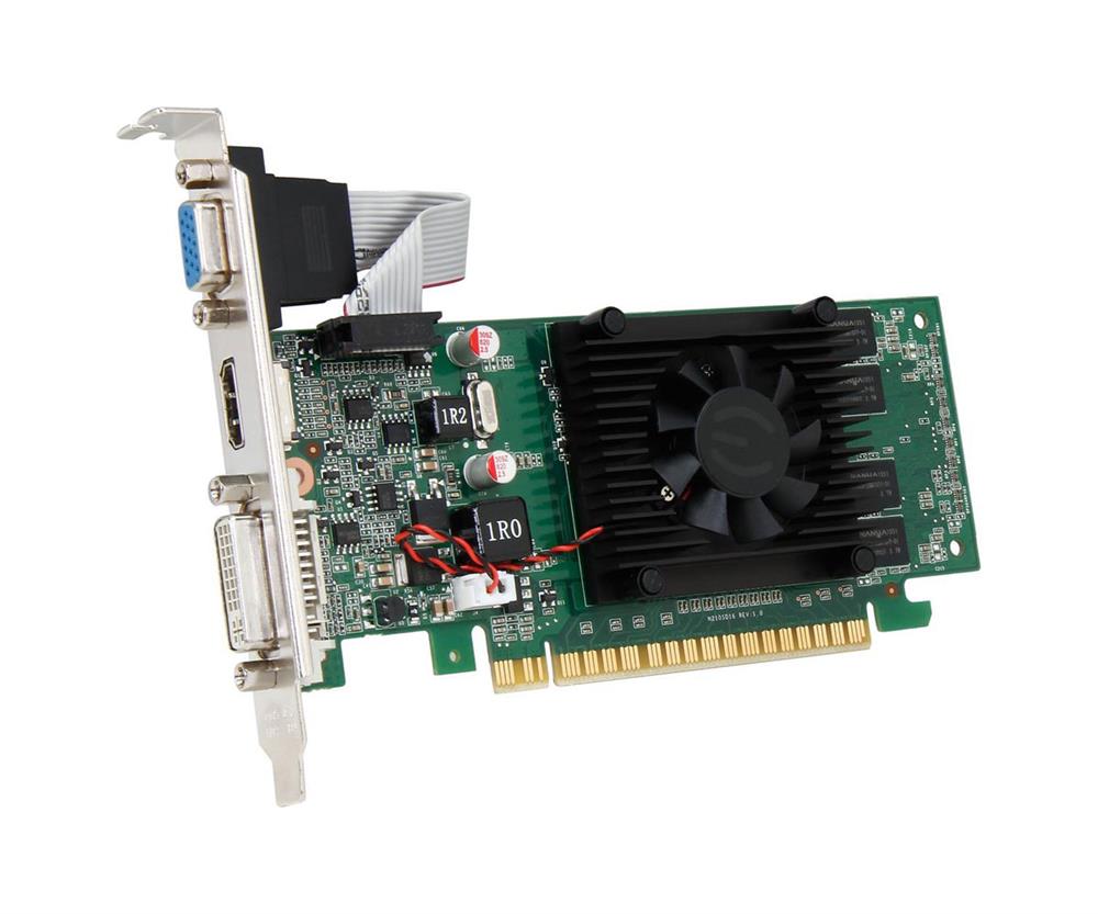 01G-P3-1302-KA EVGA GeForce 8400 GS 1GB DDR3 64-bit PCI-Express 2.0 Video Graphics Card