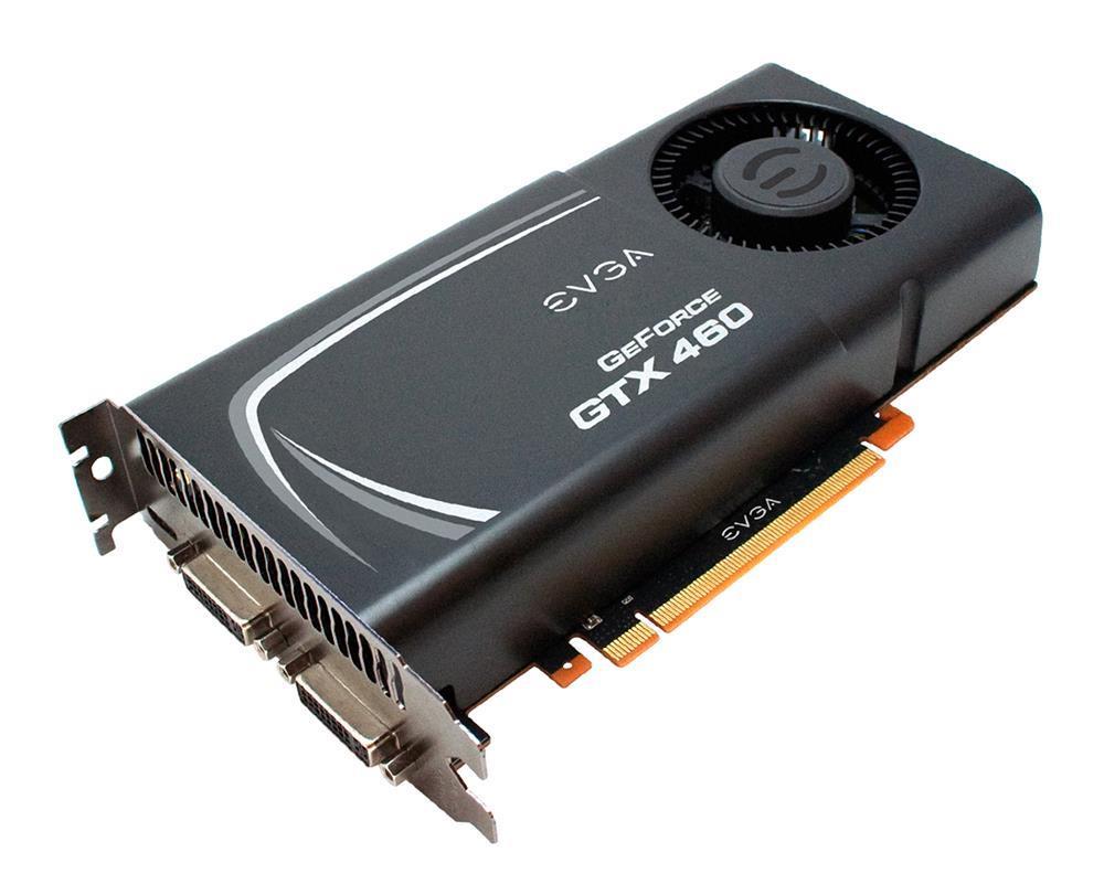 01G-P3-1373-RX EVGA GeForce GTX 460 SuperClocked EE 1GB GDDR5 256-Bit Mini HDMI / Dual DVI PCI-Express 2.0 x16 Video Graphics Card