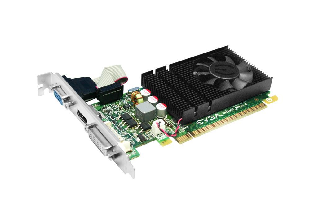 01G-P3-1430-LX EVGA Nvidia GeForce GT 430 1GB GDDR3 128-Bit HDMI / DVI-I / VGA PCI-Express 2.0 x16 Video Graphics Card