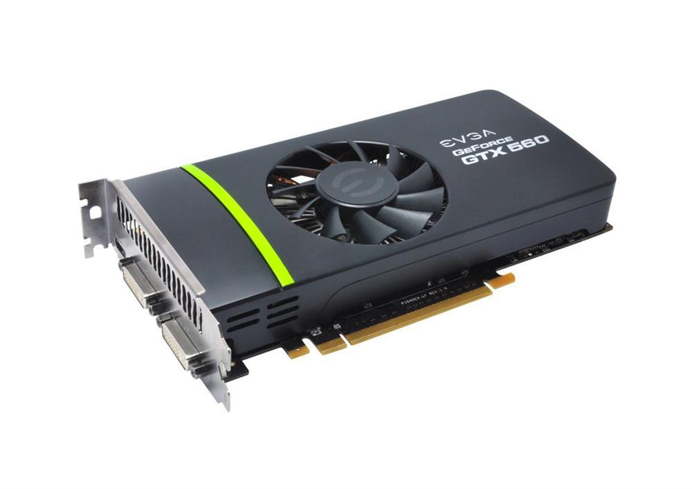 01G-P3-1463-AR EVGA Nvidia GeForce GTX 560 SuperClocked 1GB GDDR5 256-Bit Mini-HDMI / Dual DVI PCI-Express 2.0 x16 HDCP Ready SLI Support Video Graphics Card